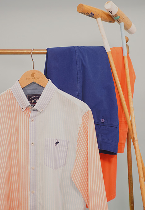 Marque de vêtements colorés pour homme - Peter Polo