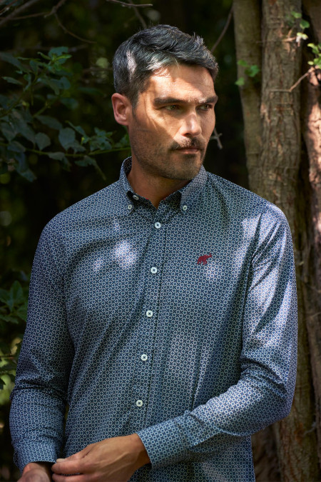 Chemise Clusaz Marine