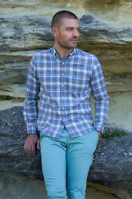 Chemise Marzio Sauge
