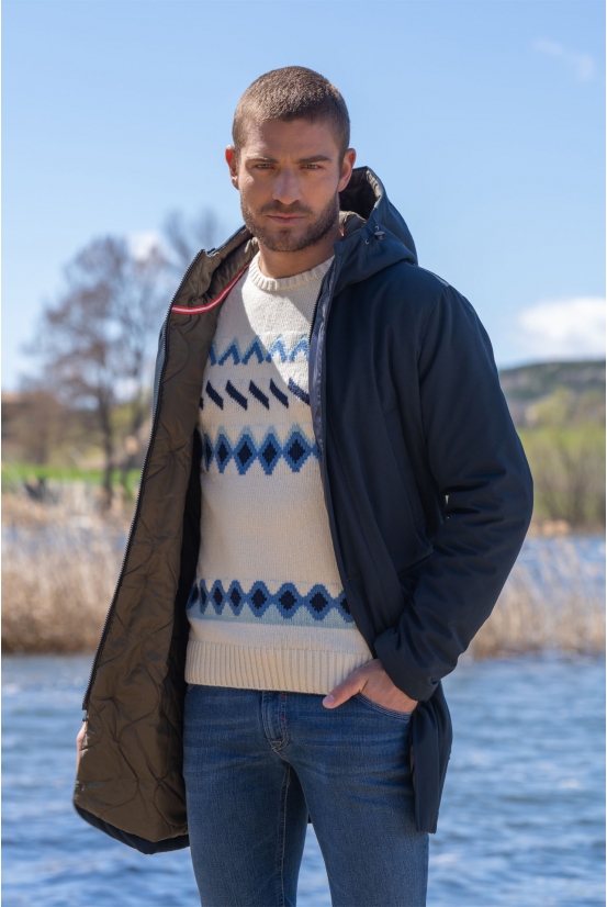 Parka Goose Marine Blouson Homme Peter Polo