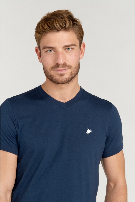 T shirt Marine Jules T shirt Homme Peter Polo