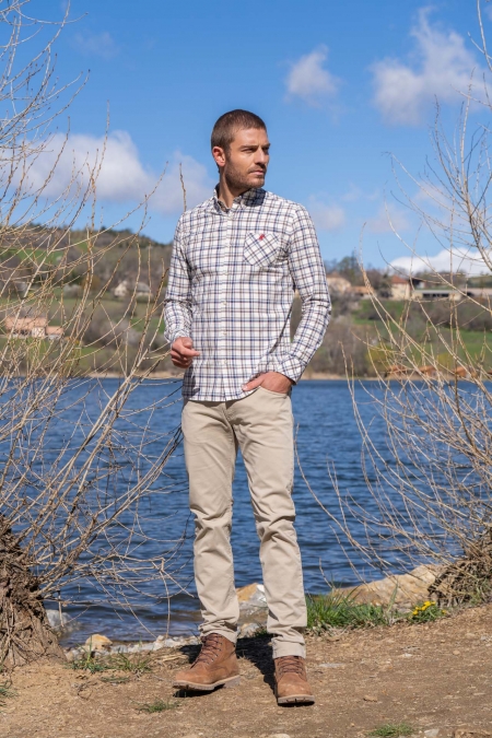 Chemise Leno Cranberry