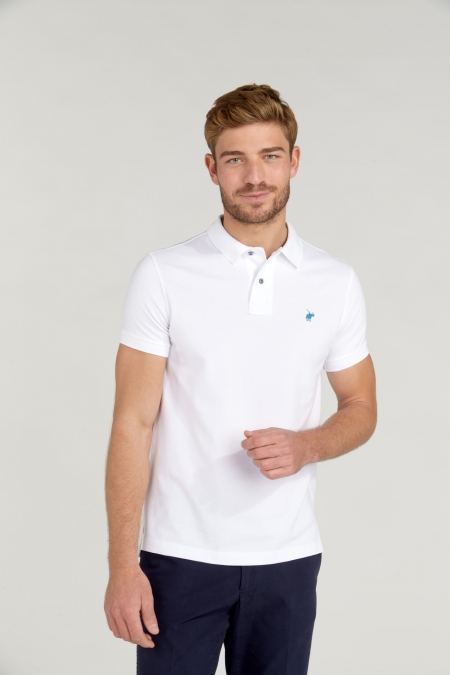 Polo Lover essentiel BLANC