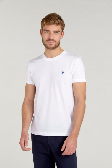 T-shirt New-Basic BLANC