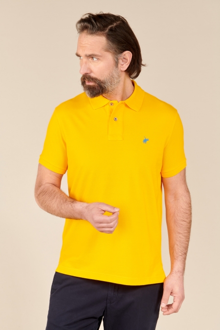 Polo Lover coton safran