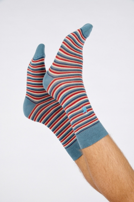 Chaussettes rayées Stripe