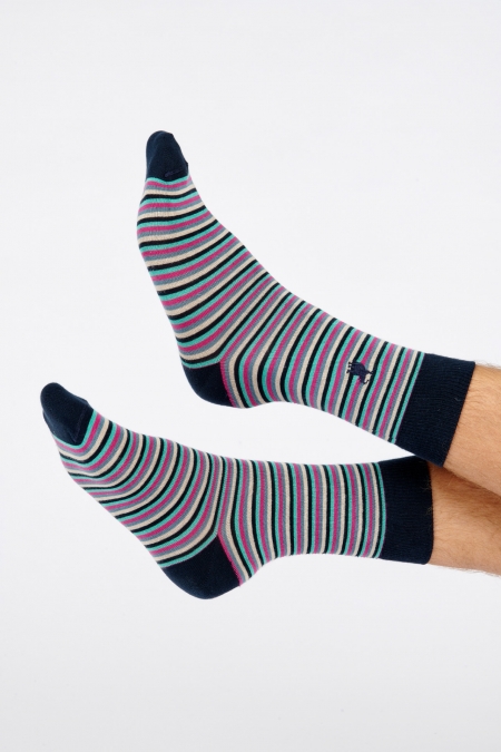 Chaussettes rayées Stripe
