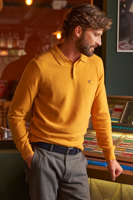 Golden Jacob Sweater