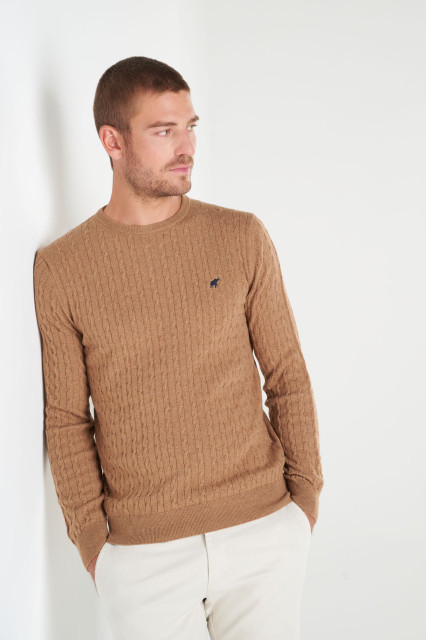 Taupe Barton Sweater