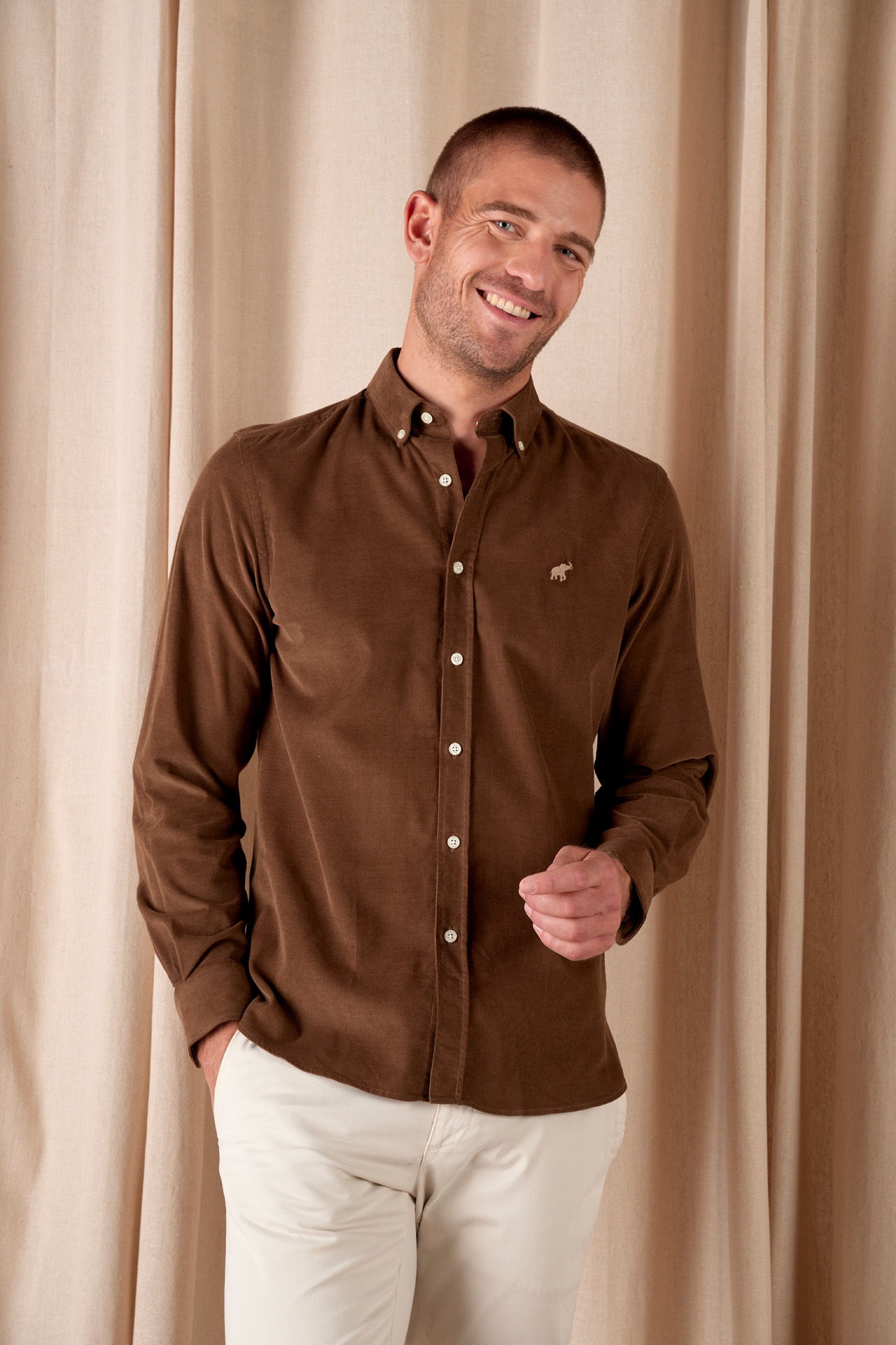 Chemise Arles cappucino