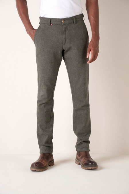 Pantalon Conti Gris