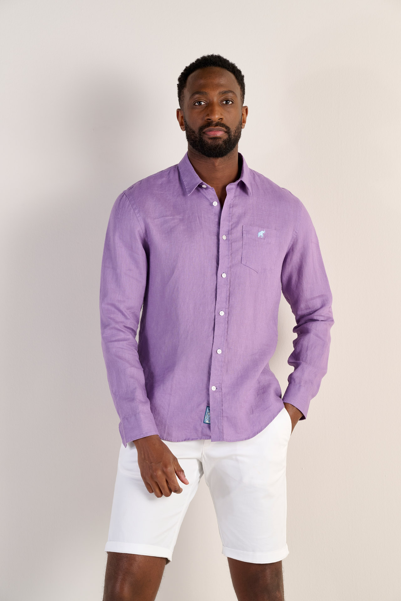 Grape Floral Shirt