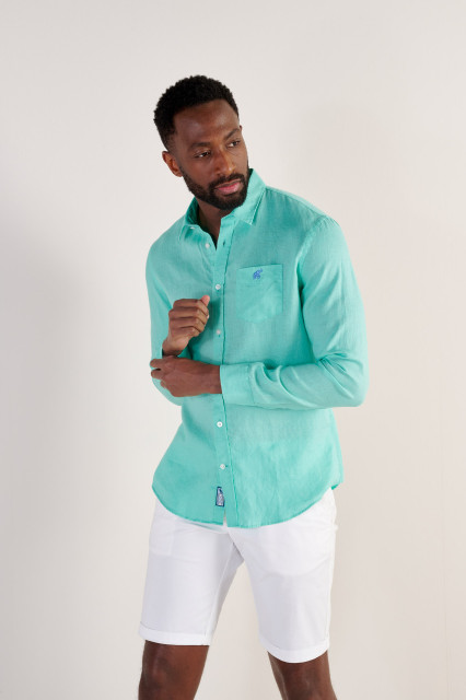 Chemise Floral Lagon
