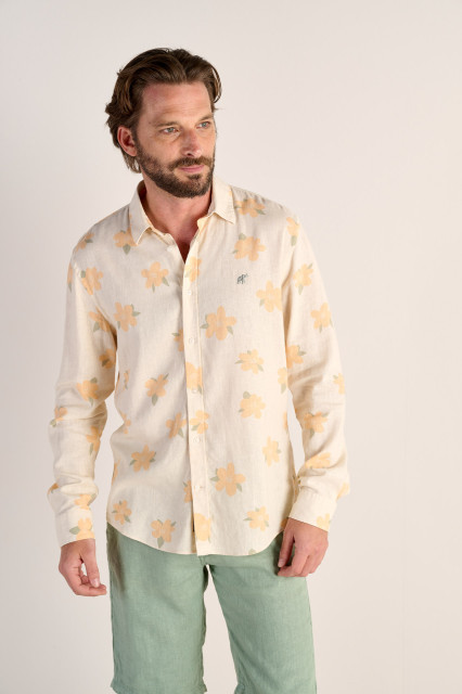 Chemise Flor Beige