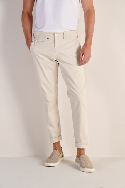 Beige Fox Trousers