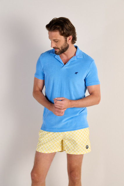 Azure Venice Polo Shirt