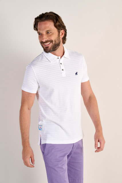 Polo Cancun Blanc