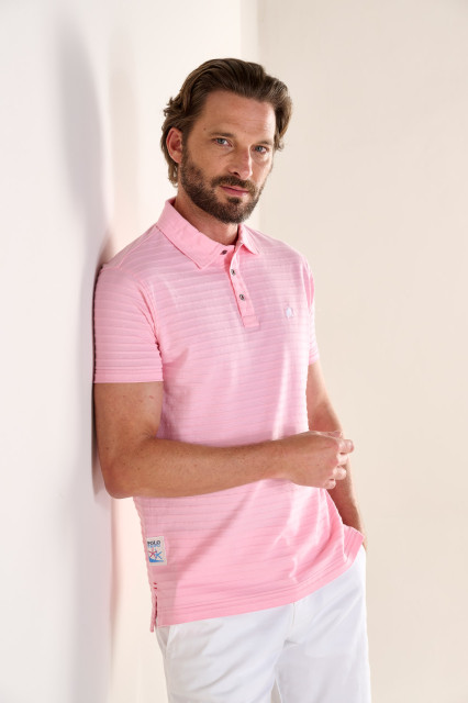 Pink Cancun Polo Shirt