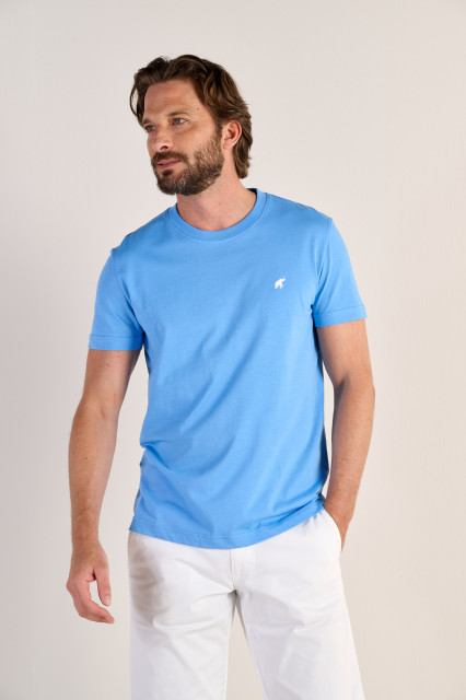 T-shirt Newbasic Azur
