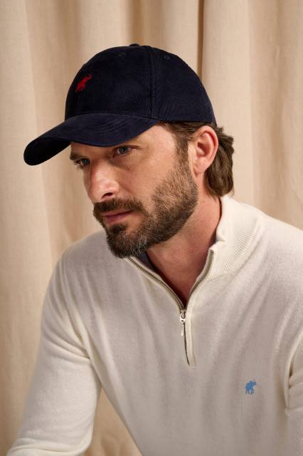 Navy Cappo Cap