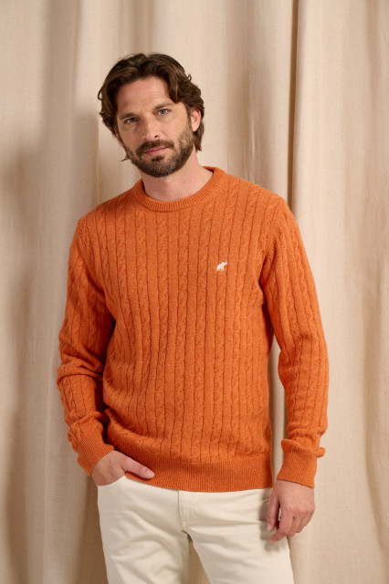 Flame Barton Knit
