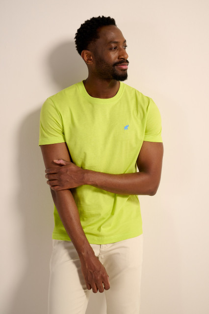 T-shirt Newbasic Lime