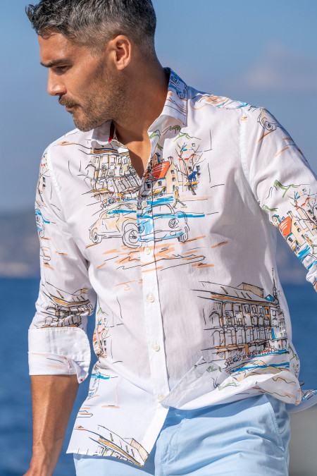 Chemise Porto blanche