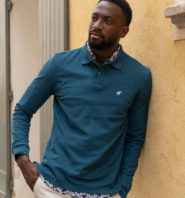Marque de vetements colores pour homme Peter Polo